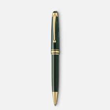 Image result for thin black montblanc gold trim