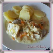 Blanquette De Cabillaud Cook In Recettes De Cuisine Blanquette Cuisine Poisson