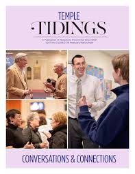 Temple Tidings Vol.111 No.3 2019/5779 February/March/April by Temple De  Hirsch Sinai