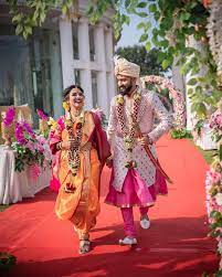 Maharashtrian Weddings Shared A Post On Instagram Couple Goals Wedding Outfits For Groom Indian Bridal Fashion Couple Wedding Dress