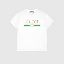 Oversize T Shirt With Gucci Logo
