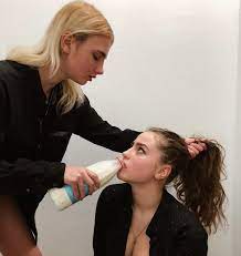 Force feeding milk meme