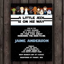 Star Wars Baby Shower Invitations Beautiful Star Wars Baby Shower Invitation Starwar Star Wars Baby Shower Baby Shower Invitations Design Star Wars Invitations
