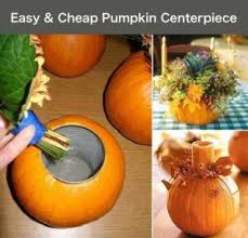 Home Shelter Decor Homestead And Survival Thanksgiving Decorations Pumpkin Centerpieces Pumpkin Vase