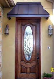 The Bronze Metal Juliet Door Awning In Houston Tx Door Awnings Custom Awnings Beautiful Doors