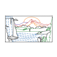 You will now start drawing the edges of the roof as seen here and then draw the triangle arch that is off to the left of the house as seen here. Mei Students Mei Desmos Art Competition