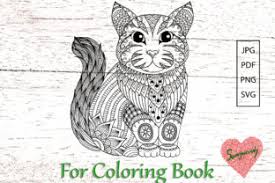 Here are a few coloring pages of cats which are sure to keep your kid engrossed for hours in an activity which both of you will enjoy. Cat For Adult Coloring Book Graphic By Somjaicindy Creative Fabrica
