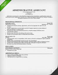 Resume Format Administrative Assistant Administrative Assistant Format Resu Administrative Assistant Resume Job Resume Examples Administrative Assistant
