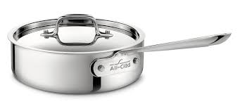 All Clad D3 Stainless Steel Saute Pan With Lid In 2020 Saute Pan All Clad Stainless Steel Oven