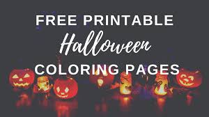 Parents may receive compensation when you click through and purchase from links contained on this website. Free Printable Halloween Coloring Pages My Amusing Adventures