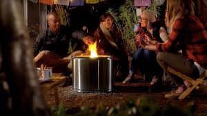 Only effective engineering and design. This Portable Self Contained Fire Pit Emits A Smokeless Flame