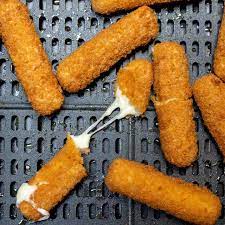Be sure to keep an eye on your mozzarella sticks, as if you leave them in the air fryer too long, they will begin to melt. Air Fryer Mozzarella Sticks Tasty Air Fryer Recipes