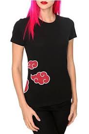 Naruto Shippuden Akatsuki Clouds T Shirt Naruto Clothing Nerdy Outfits Casual Cosplay