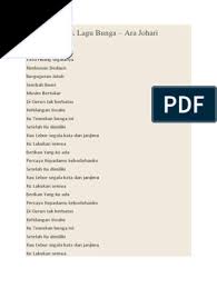 Setelah ku dimiliki kau lebur segala kata dan janjimu kulakukan semua berikan yang ku ada percaya kepadamu kebodohanku. Lirik Lagu Bunga