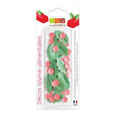 Estas crecen alrededor de acantilados. Decoraciones De Hojas De Oblea Acebo De Navidad