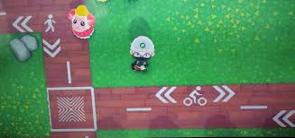 Can you ride mountain bike in animal crossing. I Made Some Bike And Walking Path Decals Animalcrossing