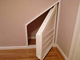 Customer 2 Open Door Under Stairs Understairs Storage Secret Door