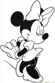 Free minnie mouse coloring pages easy print or download minnie mouse coloring pages for kids to color. Juegos De Colorear A Minnie Mickey Mouse Coloring Pages Minnie Mouse Coloring Pages Cartoon Coloring Pages