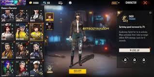 With this ability, kelly will be a giant killer in the battleground. Free Fire List Of All Real Life Inspired Characters Free Fire Booyah