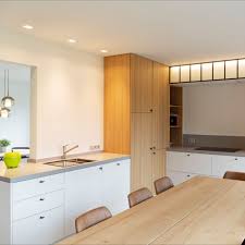keuken in caesarstone raw concrete keuken interieur natuursteen