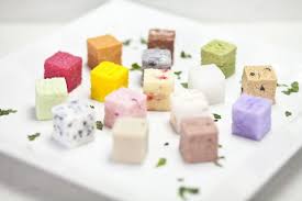 Cubed Ice Cream Food Ice Cream Bites Frozen Desserts