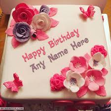 Birthday Cake With Name And Photo Editor Online Beautiful Birthday Cake For Girls With Name Happy Birthday Cake Images Beautiful Birthday Cakes Happy Birthday Cakes