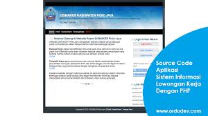 Lowongan kerja bpjs ketenagakerjaan agen perisai ketenagakerjaan. Download Source Code Website Lowongan Kerja Dengan Php Ordodev