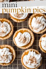 You can make this into a paleo pumpkin pie by using coconut cream instead of heavy cream. Mini Pumpkin Pies Small Batch Ahead Of Thyme