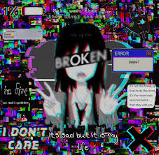 Anime guys please tell me the name of this anime and/or character if you know. Glitch Anime Girl And Boy Wallpapers Wallpaper Cave