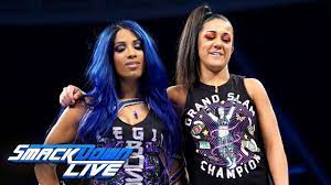Discover information about sasha banks and view their match history at the internet wrestling database. Bayley And Sasha Banks Make Charlotte Flair Their Latest Target Smackdown Live Sept 3 2019 Youtube