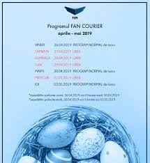 Porofesorii au liber şi a treia zi de paşte. Programul Fan Courier De PaÈ™te Fan Courier