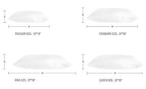 This size fits comfortably across a twin bed, while two fit well on a full or queen bed. What Is The Size Of A Standard Pillow Case The Sleep Judge