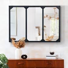 This size offers a variety of possible layouts, since it can be laid in lines or staggered, combined in a modular way with the 60×60 size or used for walls. Miroir Industriel Effet Verriere En Metal Noir 80 Cm Id Market