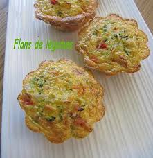 Flans De Legumes Facile Pour L Ete Recettes De Cuisine Flan Legumes Recette
