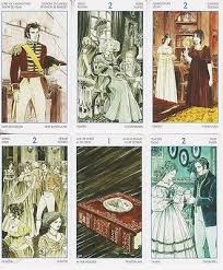 Oversized, sleek, and sophisticated, this deck comes in a hinged cigar box decorated with foil stamping and a wafer seal enclosure, and is accompanied by a booklet containing. Jane Austen Tarot Fortune Telling Playing Cards 241288645