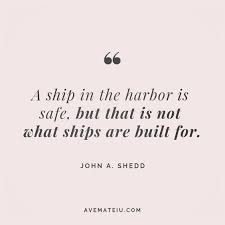 Image result for ship in the harbor is safe