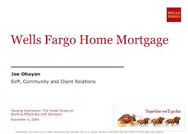 Search for other mortgages in warren on the real yellow pages®. Ppt Wells Fargo Home Mortgage Powerpoint Presentation Free Download Id 6647664