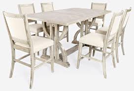Bistro sets are ideal for cramped porches and patios. Jofran Inc Fairview 5 Piece Counter Table Set With Counter Height Table And 4 Counter Stools 1933 78t 78bch 4xbs420kd Miskelly Furniture