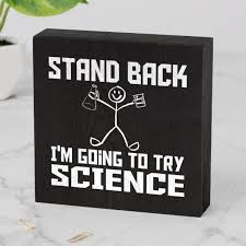 Stand Back I M Going To Try Science Meme Pin On Student Gift Idea