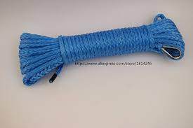 blue 5mm 15m synthetic rope atv winch cable rope for atv winch atv winch relay spectra winch rope atv winch winch cable electric winch