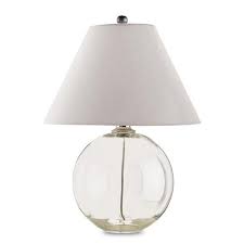 Currey Company Juno Round Glass Table Lamp Lamp Table Lamp Glass Table Lamp