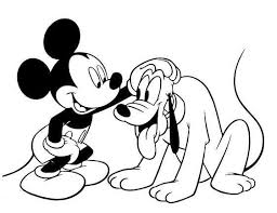 Coloriage Mickey A Imprimer En Ligne Et Gratuit Mickey Et Pluto Coloriage Mickey Coloriage Mickey A Imprimer Coloriage