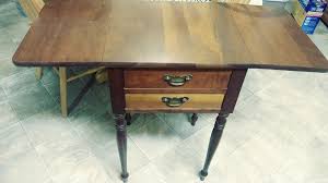 •pair of lyre tables by carl forslund of michigan 1930's measures: Carl Forslund Small Tables Antique Appraisal Instappraisal