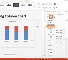 Comparison Chart 3d Column Effects 3 D Format