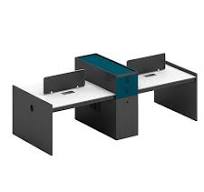 China Office Workstation Untuk 2 Orang Dan 4 Orang Produsen ...