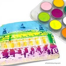 Gel Printing With Panpastels Carolyn Dube Gelli Plate Art Prints Gelli Printing