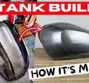★ BUILDING A MOTORCYCLE TANK FROM SCRATCH!!! (PART 3)