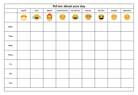Free printable behavior charts and reward charts for kids! 10 Best Printable Feelings Chart Printablee Com