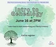 Intro to Genealogy