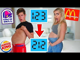 Who Can Gain The Most Weight In 24 Hours Vs Ben Azelart Youtube In 2020 Really Funny Memes Dance Videos Funny Vid